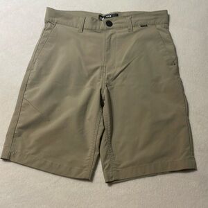 Boys Khaki Hurley Shorts Size 16